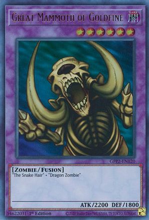 Great Mammoth of Goldfine (GFP2-EN120) - Ghosts From the Past: The 2nd Haunting 1st Edition - Premium Yugioh Single from Konami - Just $0.25! Shop now at Game Crave Tournament Store
