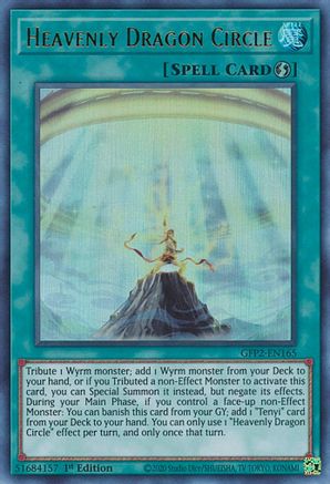 Heavenly Dragon Circle (GFP2-EN165) - Ghosts From the Past: The 2nd Haunting 1st Edition - Premium Yugioh Single from Konami - Just $0.33! Shop now at Game Crave Tournament Store