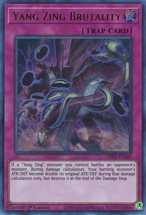 Yang Zing Brutality (GFP2-EN169) - Ghosts From the Past: The 2nd Haunting 1st Edition - Premium Yugioh Single from Konami - Just $0.25! Shop now at Game Crave Tournament Store