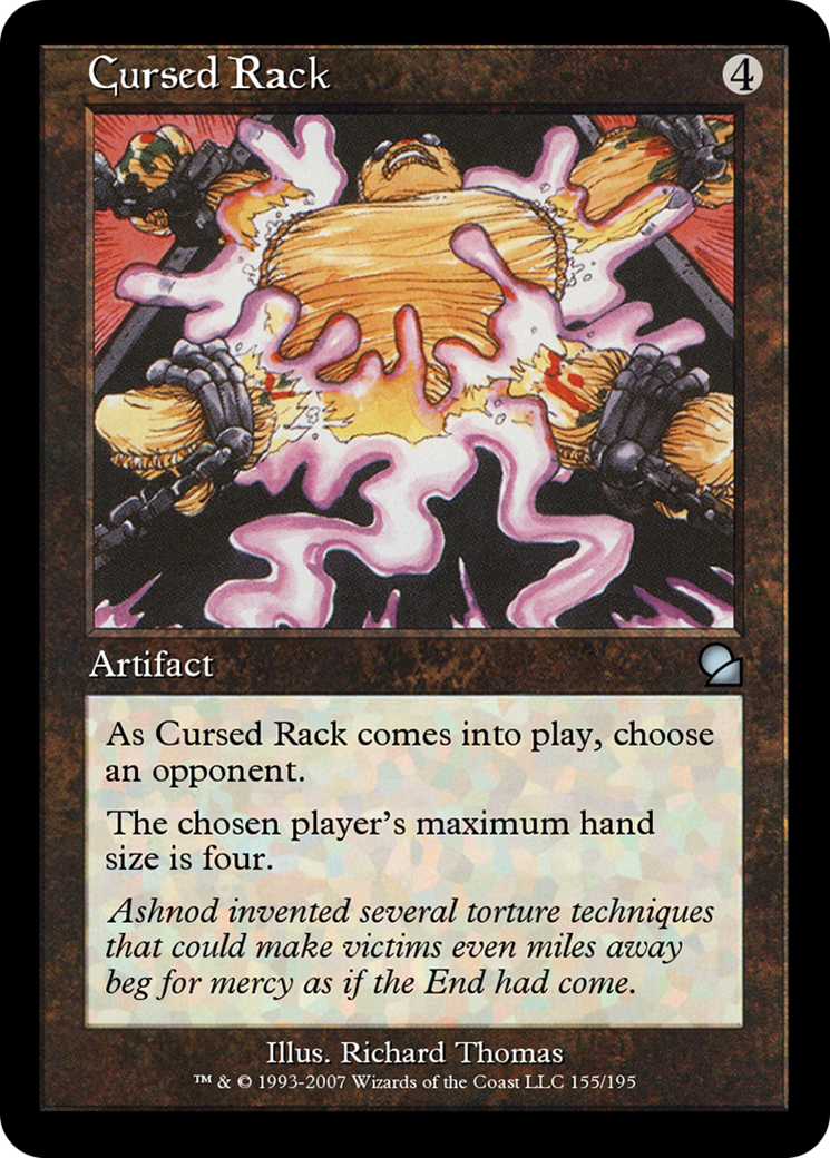 Cursed Rack (ME1-155) - Masters Edition - Premium MTG Single from Wizards of the Coast - Just $0! Shop now at Game Crave Tournament Store