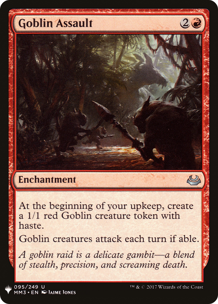 Goblin Assault (MB1-950) - Mystery Booster - Premium MTG Single from Wizards of the Coast - Just $0.34! Shop now at Game Crave Tournament Store