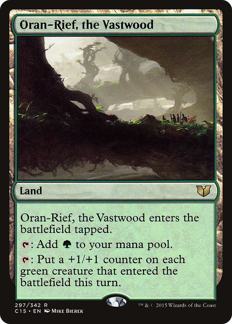 Oran-Rief, the Vastwood (C15-297) - Commander 2015 - Premium MTG Single from Wizards of the Coast - Just $0.30! Shop now at Game Crave Tournament Store