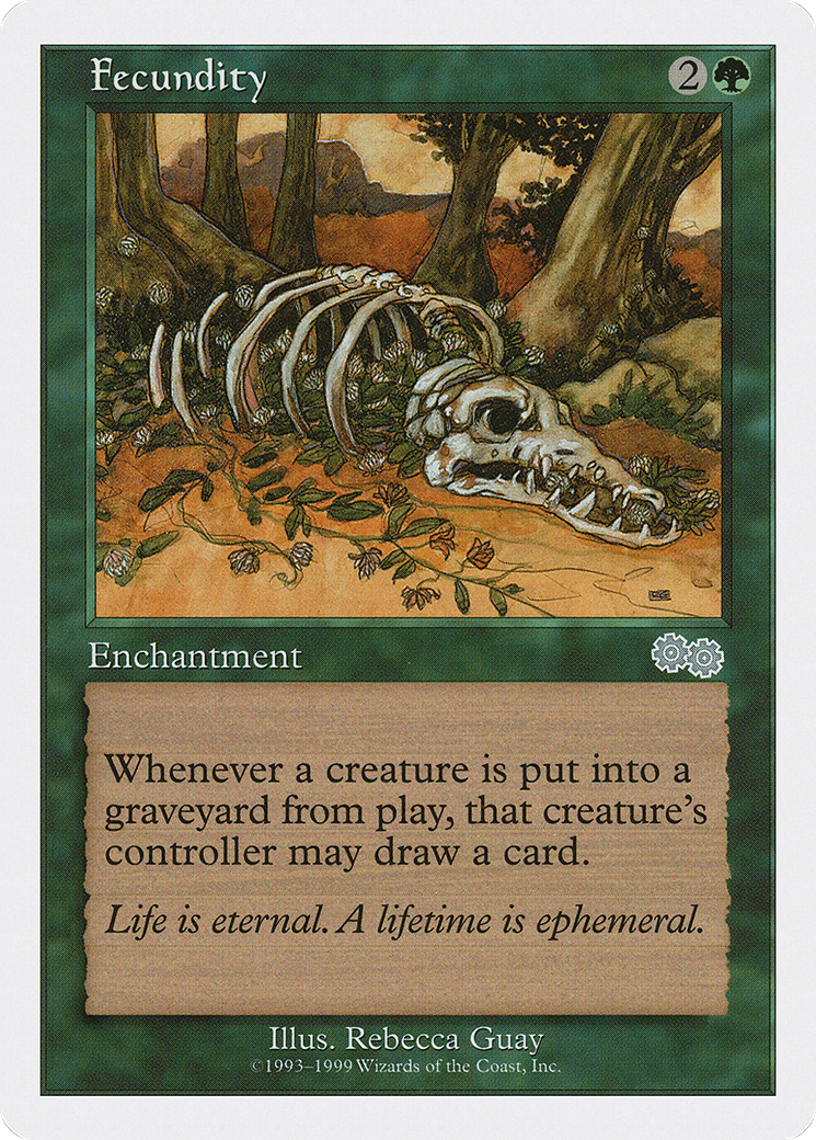 Fecundity (BRB-025) - Battle Royale Box Set - Premium MTG Single from Wizards of the Coast - Just $0.16! Shop now at Game Crave Tournament Store