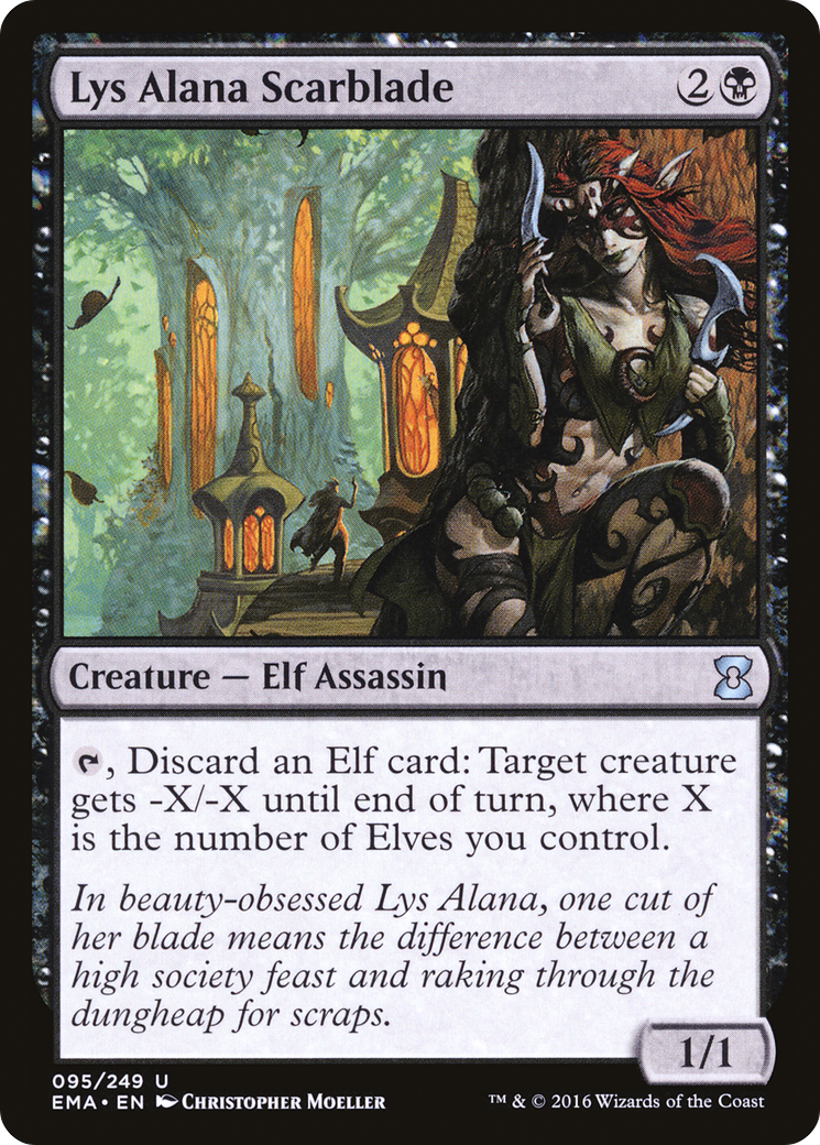 Lys Alana Scarblade (EMA-095) - Eternal Masters - Premium MTG Single from Wizards of the Coast - Just $0.25! Shop now at Game Crave Tournament Store