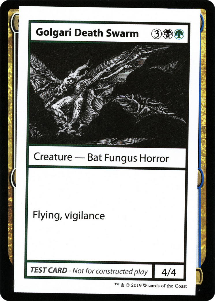 Golgari Death Swarm (CMB2-091) - Mystery Booster Playtest Cards 2021 - Premium MTG Single from Wizards of the Coast - Just $0.25! Shop now at Game Crave Tournament Store