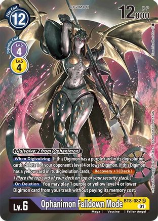 Ophanimon Falldown Mode (Alternate Art) (BT8-082) - New Awakening Foil - Premium Digimon Single from Bandai - Just $6.66! Shop now at Game Crave Tournament Store