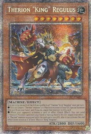 Therion "King" Regulus (Starlight Rare) (DIFO-EN007) - Dimension Force 1st Edition - Premium Yugioh Single from Konami - Just $55.57! Shop now at Game Crave Tournament Store