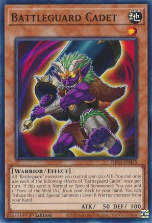 Game Crave Tournament Store - Battleguard Cadet (DIFO-EN025) - Dimension Force 1st Edition Game Crave Tournament Store - Battleguard Cadet (DIFO-EN025) - Dimension Force 1st Edition