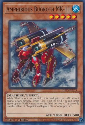 Amphibious Bugroth MK-11 (DIFO-EN029) - Dimension Force 1st Edition - Premium Yugioh Single from Konami - Just $0.25! Shop now at Game Crave Tournament Store