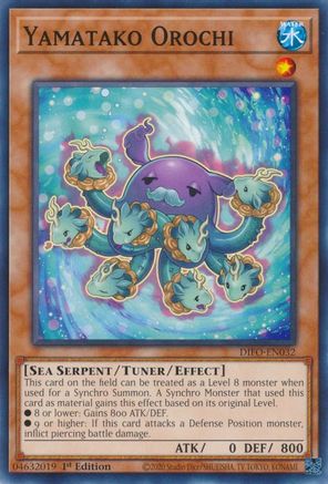 Yamatako Orochi (DIFO-EN032) - Dimension Force 1st Edition - Premium Yugioh Single from Konami - Just $0.25! Shop now at Game Crave Tournament Store