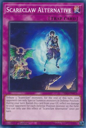 Scareclaw Alternative (DIFO-EN075) - Dimension Force 1st Edition - Premium Yugioh Single from Konami - Just $0.25! Shop now at Game Crave Tournament Store