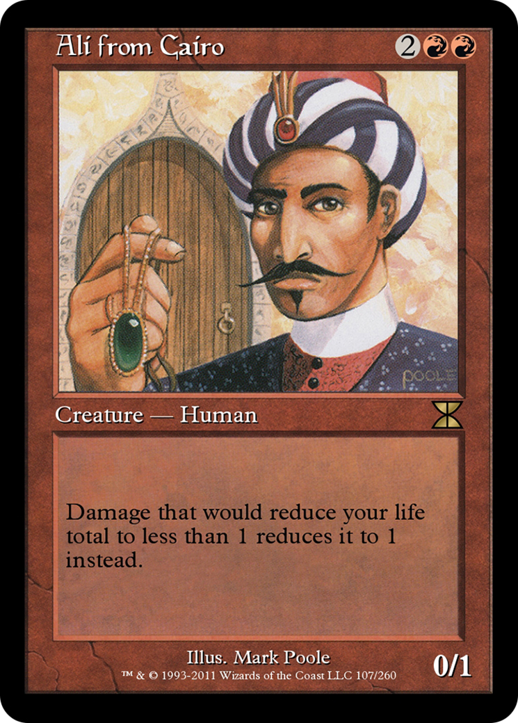Ali from Cairo (ME4-107) - Masters Edition IV Foil - Premium MTG Single from Wizards of the Coast - Just $0! Shop now at Game Crave Tournament Store