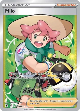 Milo TG27/30 - Astral Radiance Trainer Gallery Holofoil - Premium Pokemon Single from Nintendo - Just $0.89! Shop now at Game Crave Tournament Store