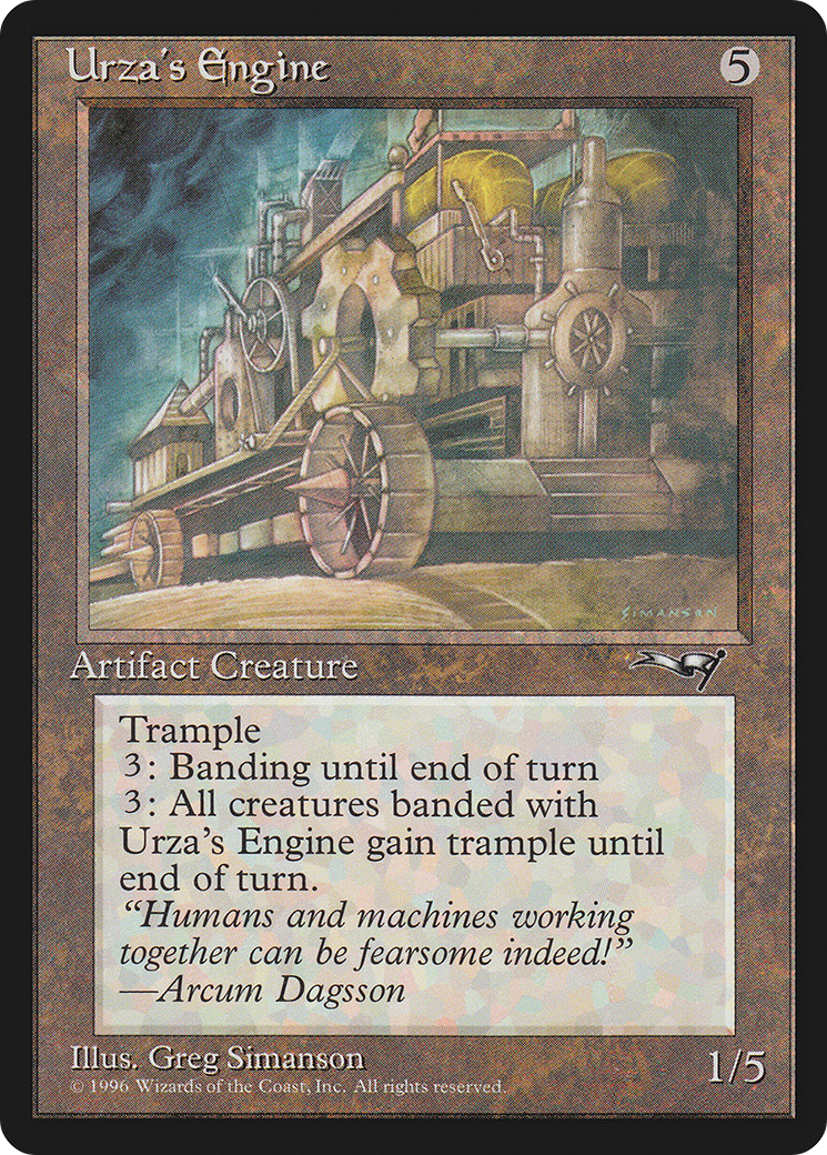 Urza's Engine (ALL-135) - Alliances - Premium MTG Single from Wizards of the Coast - Just $0.08! Shop now at Game Crave Tournament Store