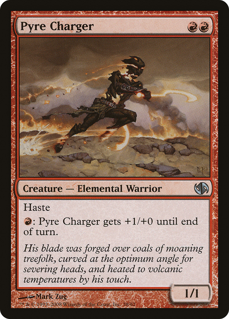 Pyre Charger (DD2-038) - Duel Decks: Jace vs. Chandra - Premium MTG Single from Wizards of the Coast - Just $0.08! Shop now at Game Crave Tournament Store