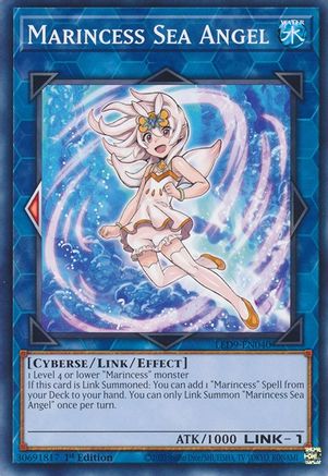Marincess Sea Angel (LED9-EN040) - Legendary Duelists: Duels From the Deep 1st Edition - Premium Yugioh Single from Konami - Just $0.08! Shop now at Game Crave Tournament Store