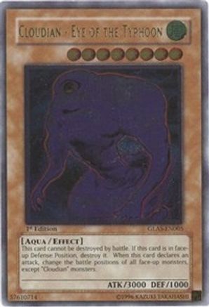 Cloudian - Eye of the Typhoon (UTR) (GLAS-EN005) - Gladiator's Assault 1st Edition - Premium Yugioh Single from Konami - Just $7.62! Shop now at Game Crave Tournament Store