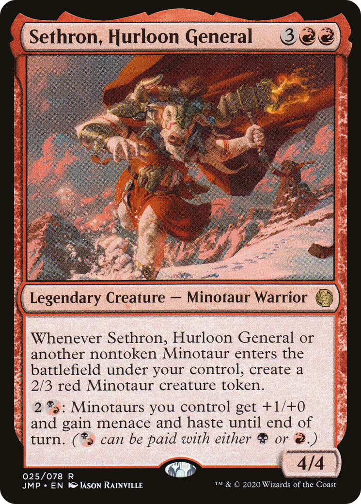 Sethron, Hurloon General (JMP-025) - Jumpstart - Premium MTG Single from Wizards of the Coast - Just $0.08! Shop now at Game Crave Tournament Store