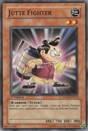 Jutte Fighter (TDGS-EN012) - The Duelist Genesis Unlimited - Premium Yugioh Single from Konami - Just $0.26! Shop now at Game Crave Tournament Store