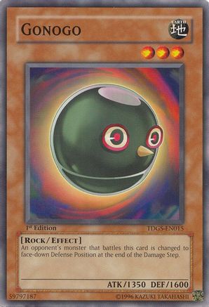 Gonogo (TDGS-EN015) - The Duelist Genesis 1st Edition - Premium Yugioh Single from Konami - Just $0.25! Shop now at Game Crave Tournament Store