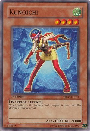 Kunoichi (TDGS-EN031) - The Duelist Genesis 1st Edition - Premium Yugioh Single from Konami - Just $0.25! Shop now at Game Crave Tournament Store