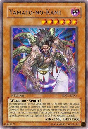 Yamato-no-Kami (TDGS-EN035) - The Duelist Genesis 1st Edition - Premium Yugioh Single from Konami - Just $0.42! Shop now at Game Crave Tournament Store