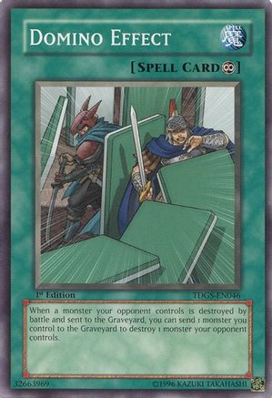 Domino Effect (TDGS-EN046) - The Duelist Genesis Unlimited - Premium Yugioh Single from Konami - Just $0.25! Shop now at Game Crave Tournament Store