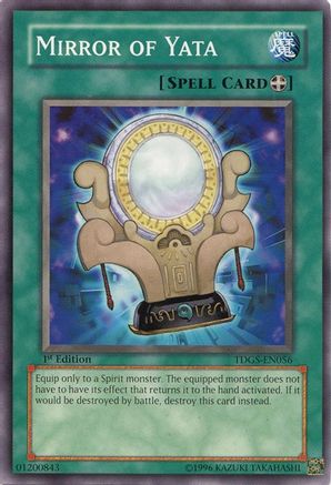 Mirror of Yata (TDGS-EN056) - The Duelist Genesis Unlimited - Premium Yugioh Single from Konami - Just $0.26! Shop now at Game Crave Tournament Store