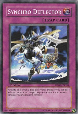 Synchro Deflector (TDGS-EN068) - The Duelist Genesis 1st Edition - Premium Yugioh Single from Konami - Just $0.41! Shop now at Game Crave Tournament Store