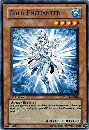 Cold Enchanter (TDGS-EN096) - The Duelist Genesis Unlimited - Premium Yugioh Single from Konami - Just $0.25! Shop now at Game Crave Tournament Store