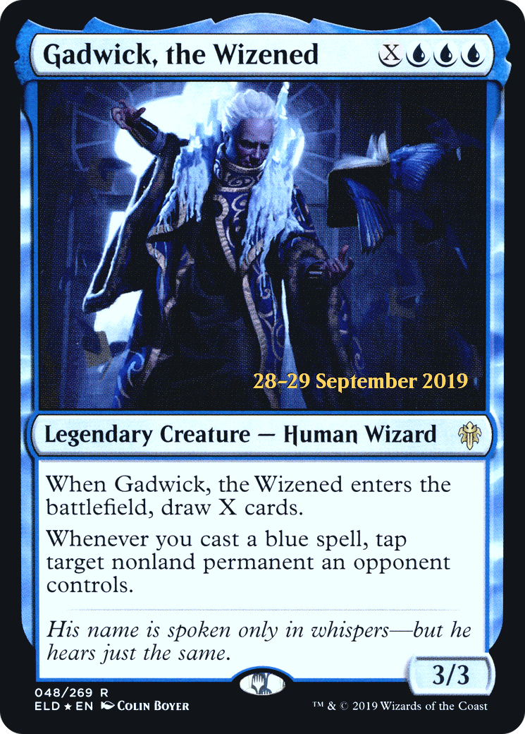 Gadwick, the Wizened (PELD-48S) - Throne of Eldraine Promos Foil - Premium MTG Single from Wizards of the Coast - Just $0.90! Shop now at Game Crave Tournament Store