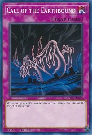 Call of the Earthbound (LDS3-EN020) - Legendary Duelists: Season 3 1st Edition - Premium Yugioh Single from Konami - Just $0.25! Shop now at Game Crave Tournament Store