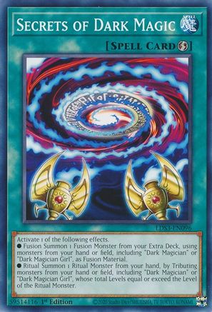 Secrets of Dark Magic (LDS3-EN096) - Legendary Duelists: Season 3 1st Edition - Premium Yugioh Single from Konami - Just $0.10! Shop now at Game Crave Tournament Store