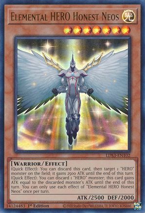 Elemental HERO Honest Neos (LDS3-EN102) - Legendary Duelists: Season 3 1st Edition - Premium Yugioh Single from Konami - Just $0.34! Shop now at Game Crave Tournament Store