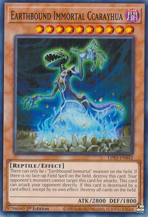 Earthbound Immortal Ccarayhua (LDS3-EN042) - Legendary Duelists: Season 3 1st Edition - Premium Yugioh Single from Konami - Just $0.25! Shop now at Game Crave Tournament Store