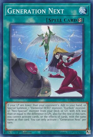 Generation Next (LDS3-EN113) - Legendary Duelists: Season 3 1st Edition - Premium Yugioh Single from Konami - Just $0.25! Shop now at Game Crave Tournament Store