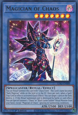 Magician of Chaos (LDS3-EN089) - Legendary Duelists: Season 3 1st Edition - Premium Yugioh Single from Konami - Just $1.26! Shop now at Game Crave Tournament Store