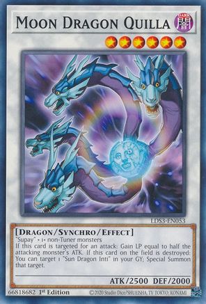 Moon Dragon Quilla (LDS3-EN053) - Legendary Duelists: Season 3 1st Edition - Premium Yugioh Single from Konami - Just $0.25! Shop now at Game Crave Tournament Store