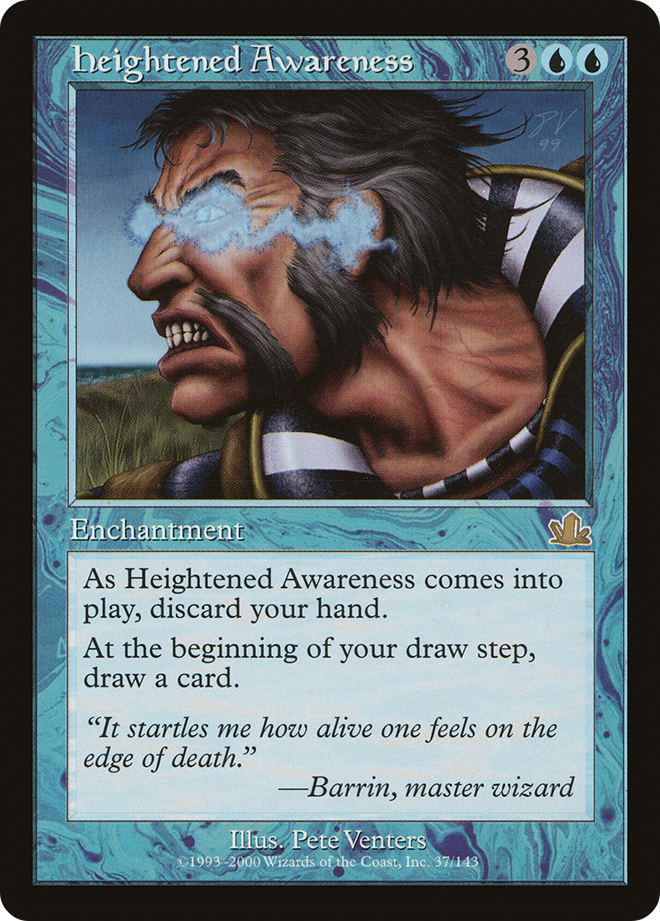 Heightened Awareness (PCY-037) - Prophecy - Premium MTG Single from Wizards of the Coast - Just $0.26! Shop now at Game Crave Tournament Store