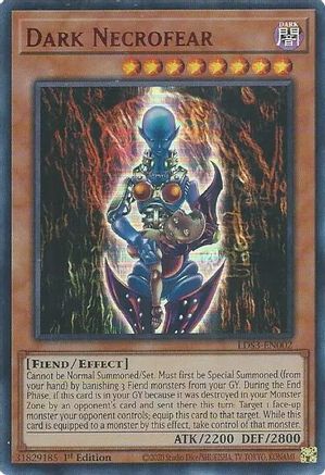 Dark Necrofear (Red) (LDS3-EN002) - Legendary Duelists: Season 3 1st Edition - Premium Yugioh Single from Konami - Just $0.25! Shop now at Game Crave Tournament Store
