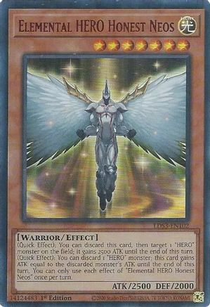 Elemental HERO Honest Neos (Red) (LDS3-EN102) - Legendary Duelists: Season 3 1st Edition - Premium Yugioh Single from Konami - Just $0.25! Shop now at Game Crave Tournament Store