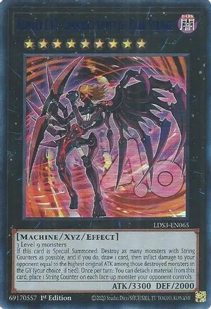 Number C40: Gimmick Puppet of Dark Strings (Blue) (LDS3-EN065) - Legendary Duelists: Season 3 1st Edition - Premium Yugioh Single from Konami - Just $0.08! Shop now at Game Crave Tournament Store