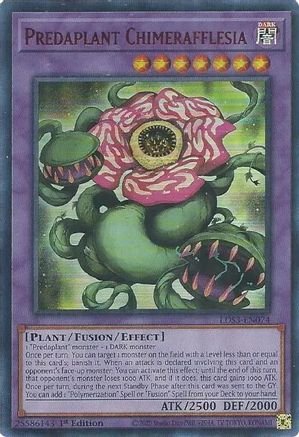 Predaplant Chimerafflesia (Red) (LDS3-EN074) - Legendary Duelists: Season 3 1st Edition - Premium Yugioh Single from Konami - Just $0.23! Shop now at Game Crave Tournament Store