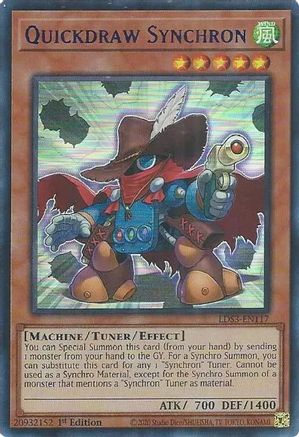 Quickdraw Synchron (Blue) (LDS3-EN117) - Legendary Duelists: Season 3 1st Edition - Premium Yugioh Single from Konami - Just $0.08! Shop now at Game Crave Tournament Store