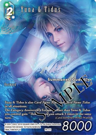 Yuna & Tidus (FF: PROMO CARDS) Foil - Premium Final Fantasy Single from FF: Promo Cards - Just $2.91! Shop now at Game Crave Tournament Store