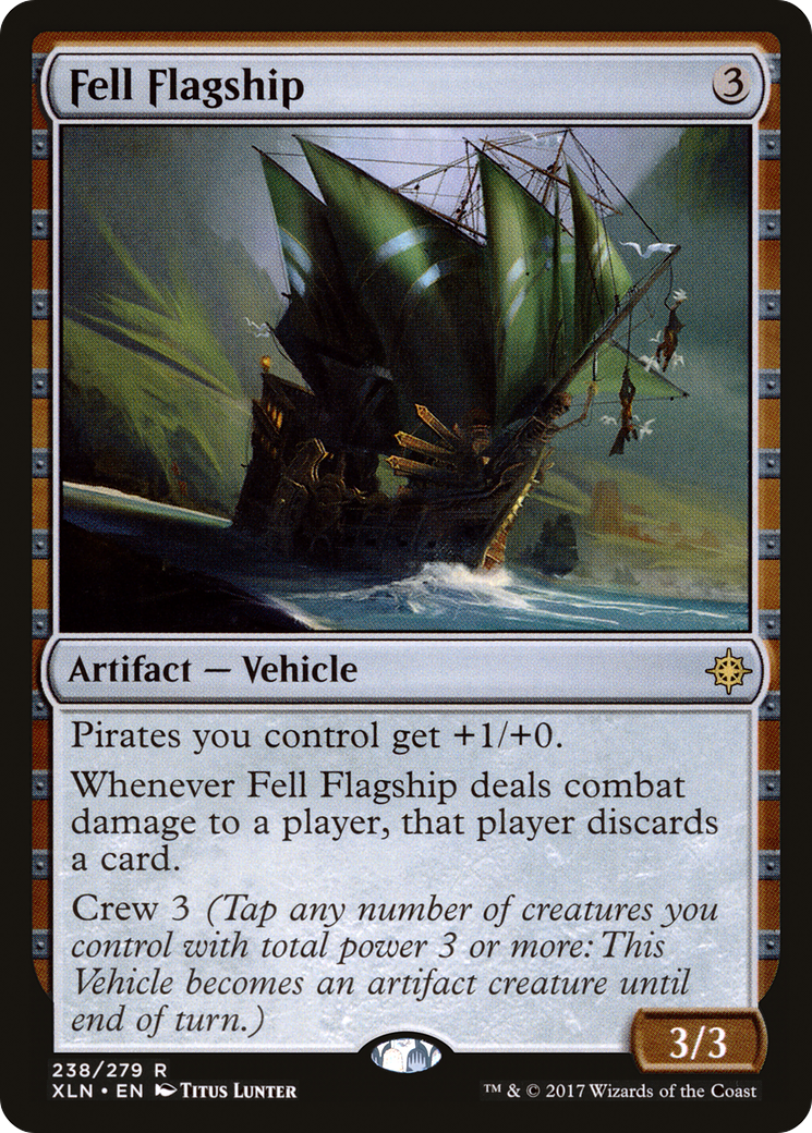 Fell Flagship (XLN-238) - Ixalan - Premium MTG Single from Wizards of the Coast - Just $0.33! Shop now at Game Crave Tournament Store