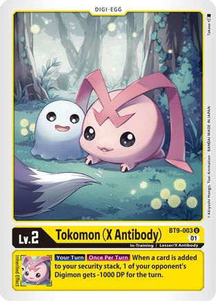 Tokomon (X Antibody) (BT9-003) - X Record - Premium Digimon Single from Bandai - Just $0.08! Shop now at Game Crave Tournament Store