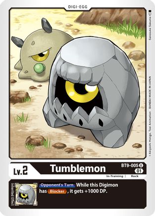 Tumblemon (BT9-005) - X Record - Premium Digimon Single from Bandai - Just $0.25! Shop now at Game Crave Tournament Store