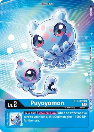 Puyoyomon (Box Topper) (BT9-002) - X Record Foil - Premium Digimon Single from Bandai - Just $0.43! Shop now at Game Crave Tournament Store