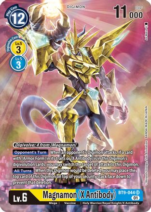 Magnamon (X Antibody) (Alternate Art) (BT9-044) - X Record Foil - Premium Digimon Single from Bandai - Just $25.40! Shop now at Game Crave Tournament Store